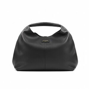 Kurt Geiger London Black Leather Hobo Shoulder Bag Tote